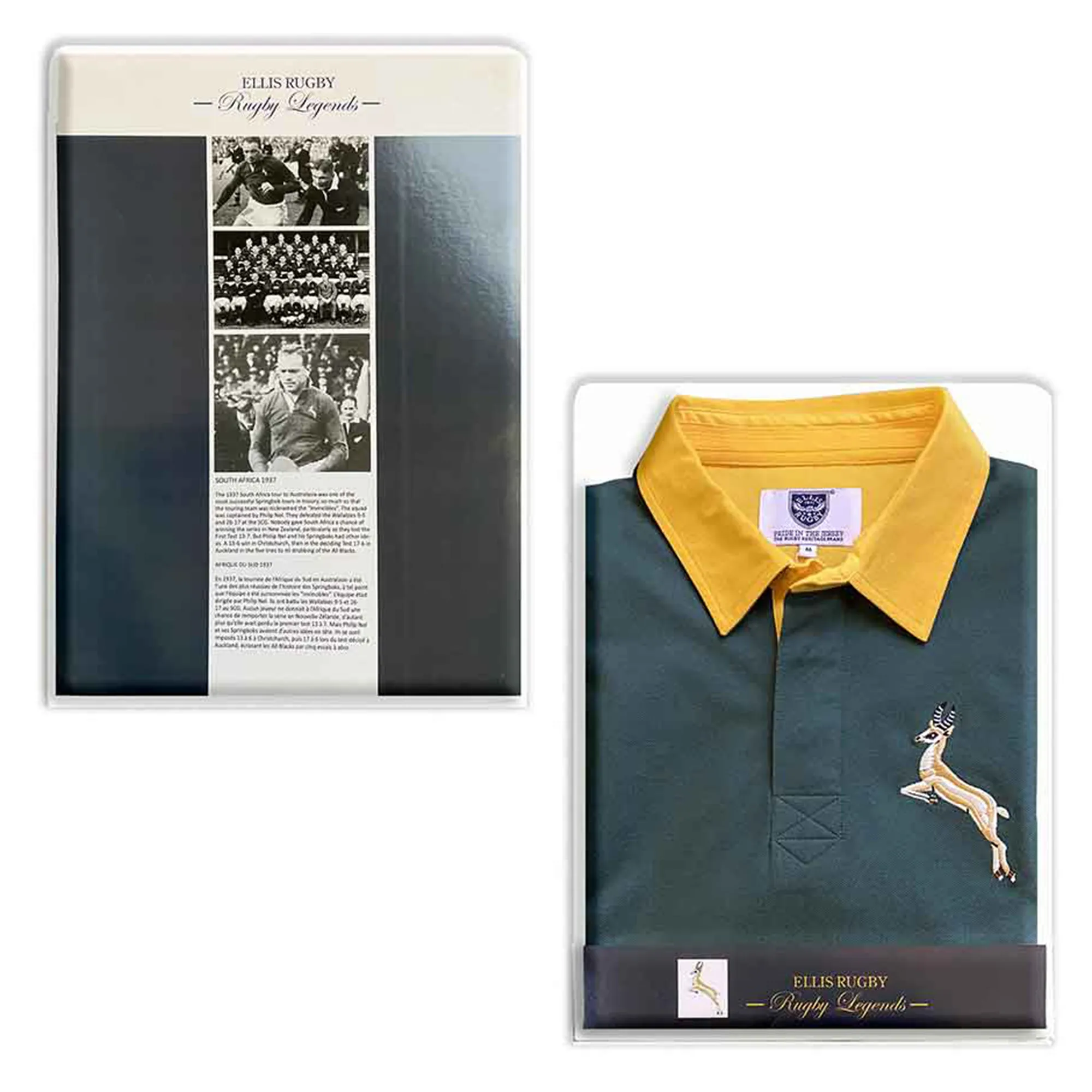 Springboks Rugby 1937 Polo by Ellis Rugby