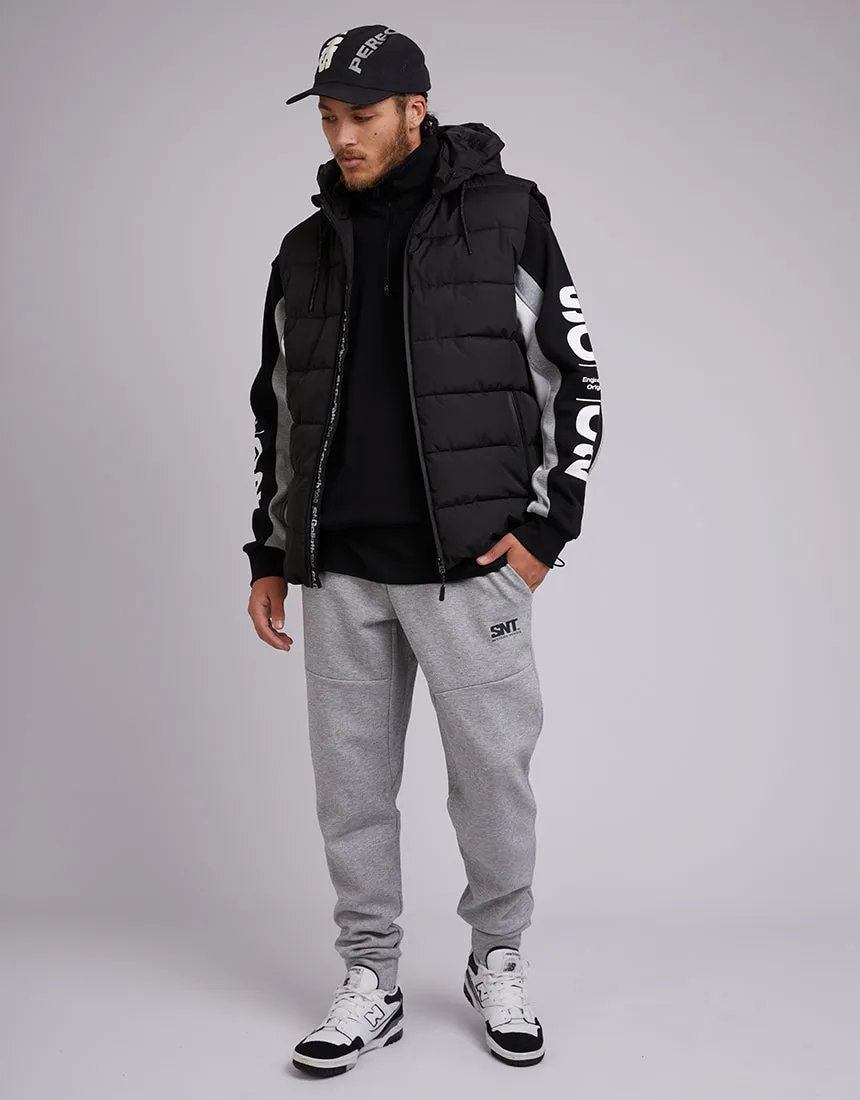 ST GOLIATH DOMAIN PUFFER VEST BLACK