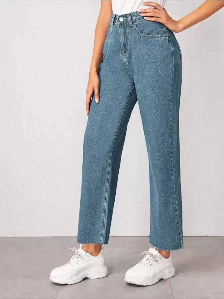 Stonewash Supreme Wide Leg Denim