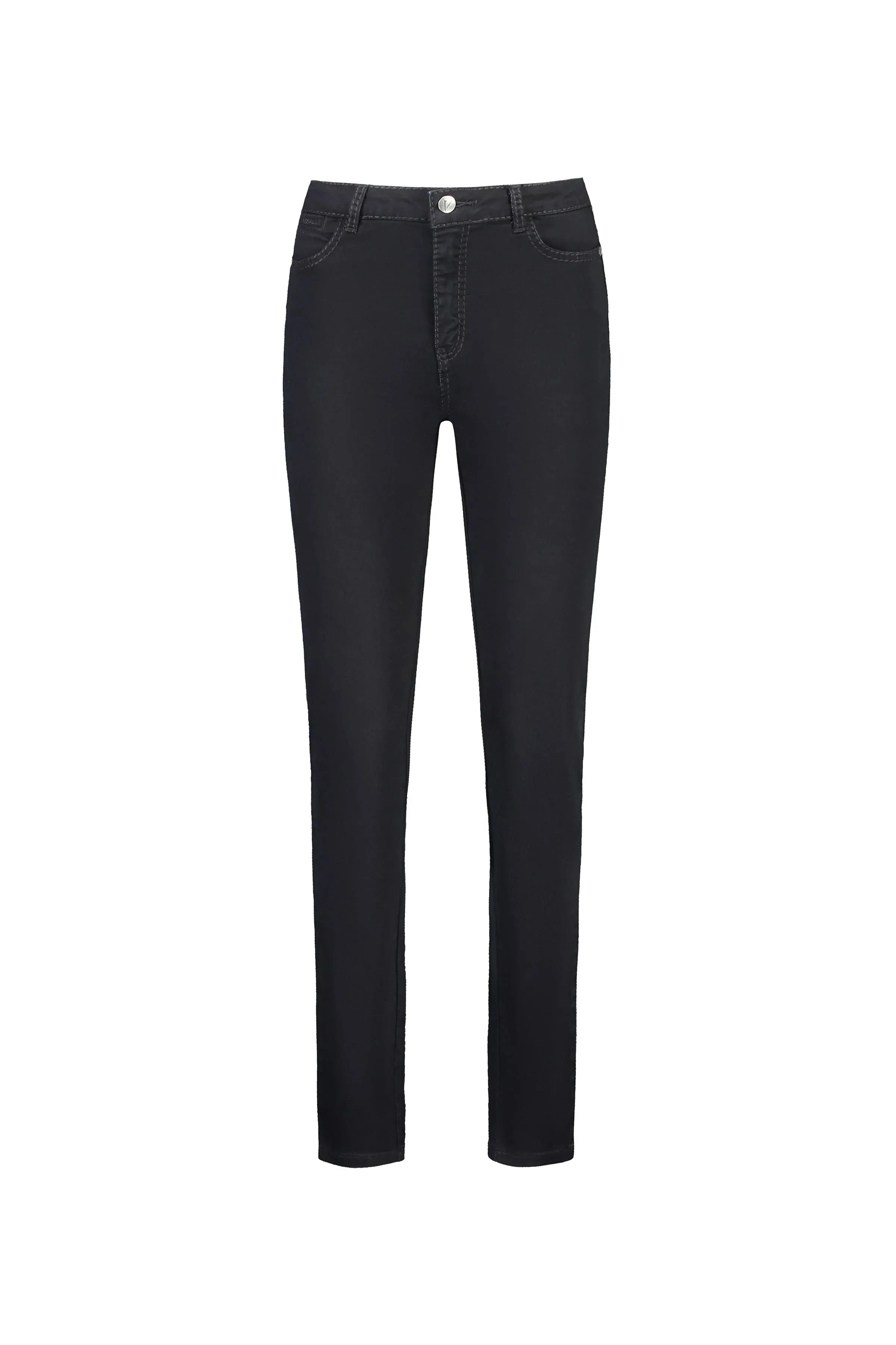 Straight Leg Full Length Jean - 5937 - Black Denim
