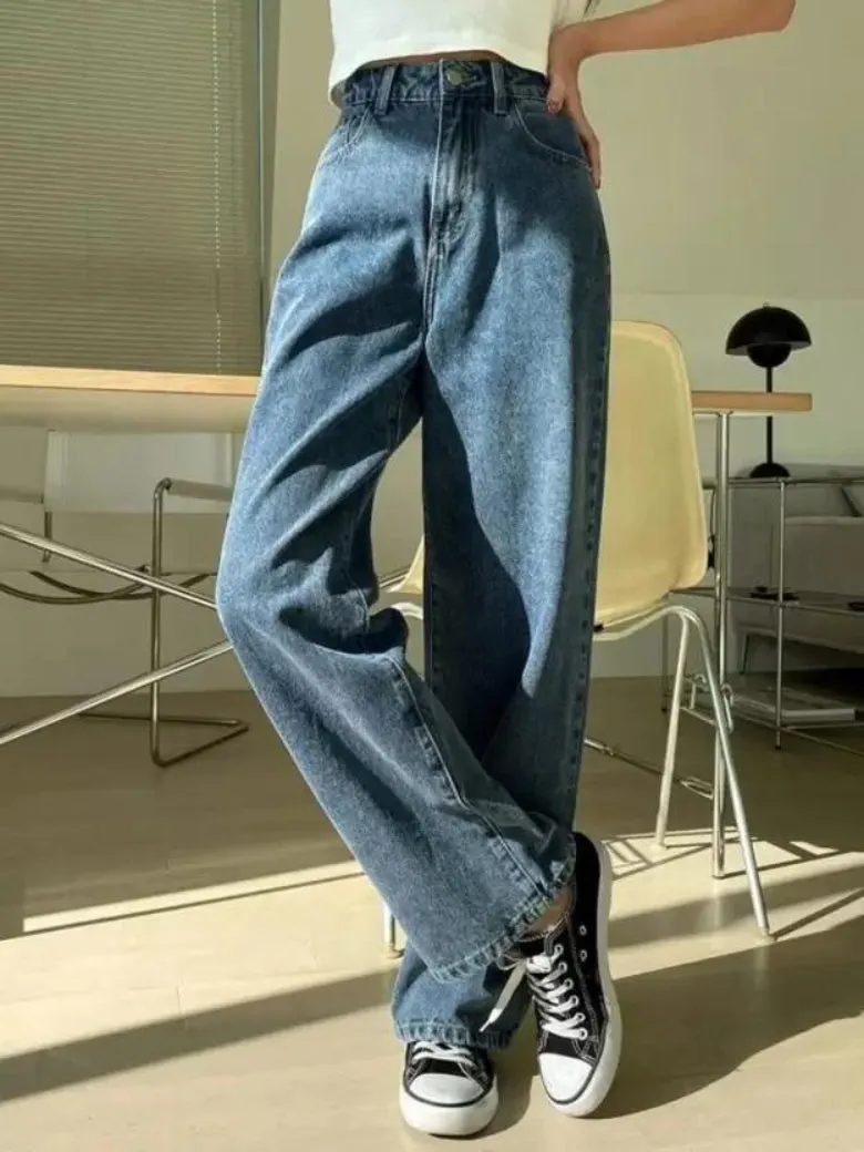 Stretchable Skyline Straight Leg Denim