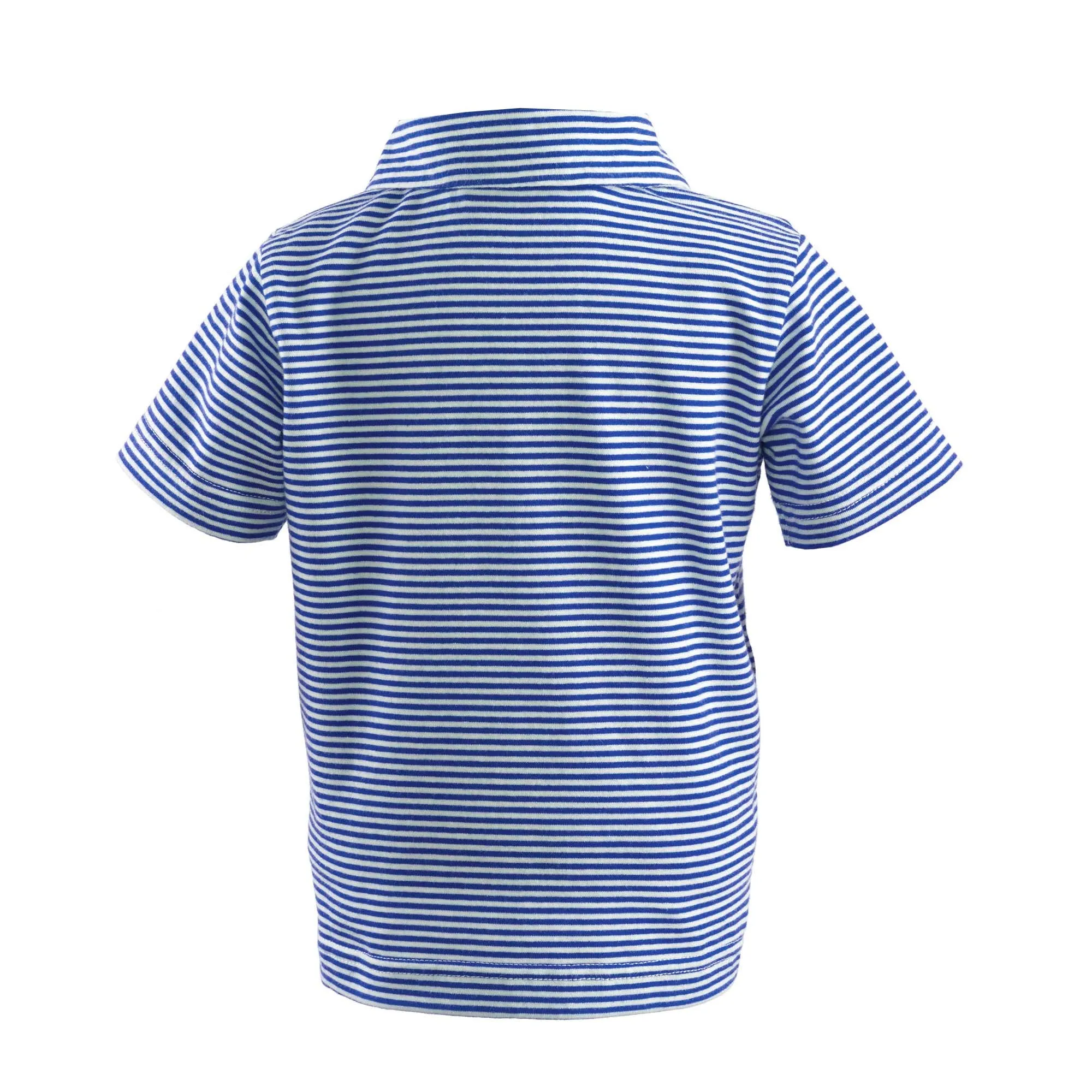 Striped Jersey Polo