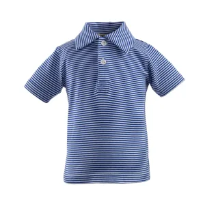 Striped Jersey Polo