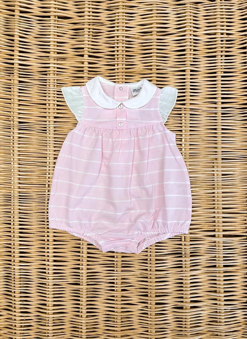 Striped Polo Romper