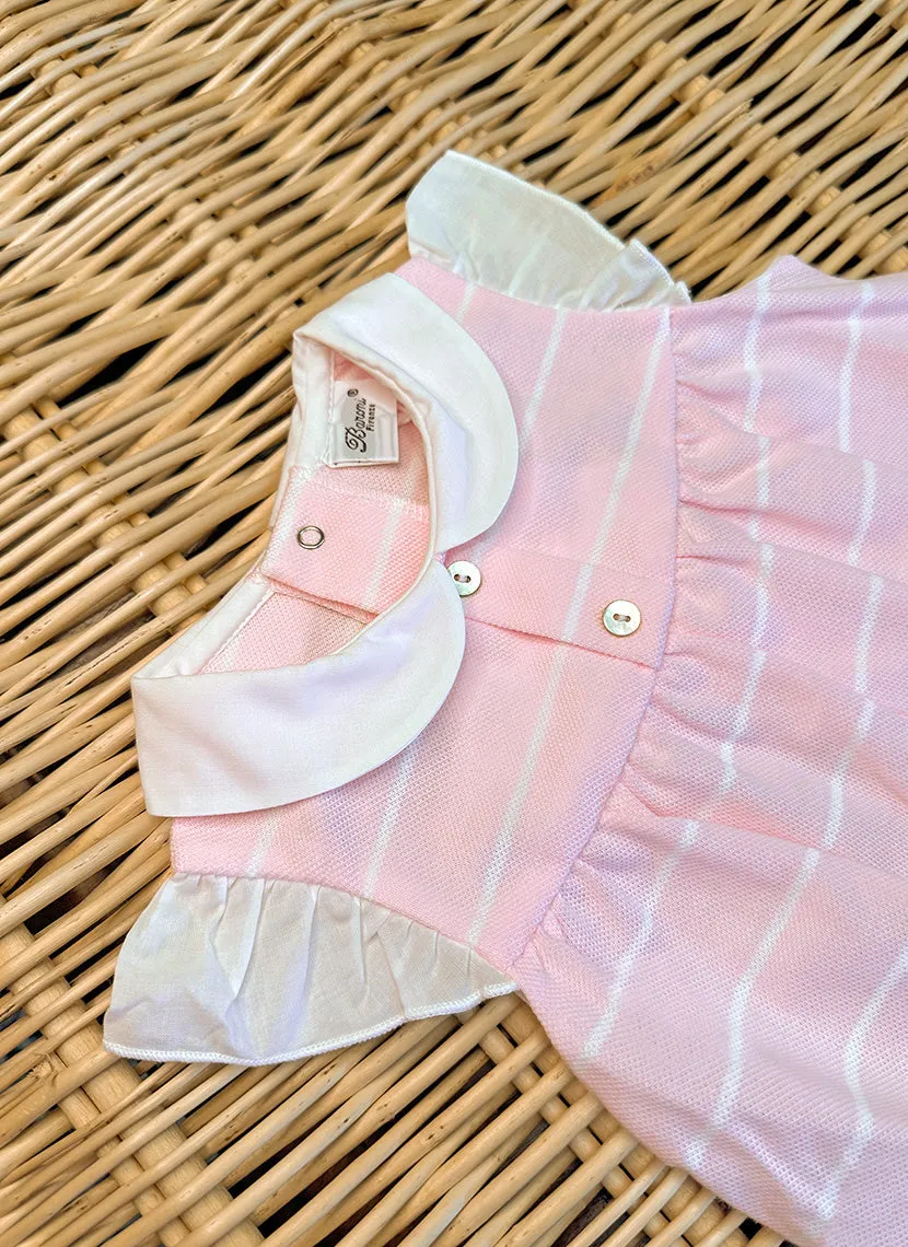 Striped Polo Romper