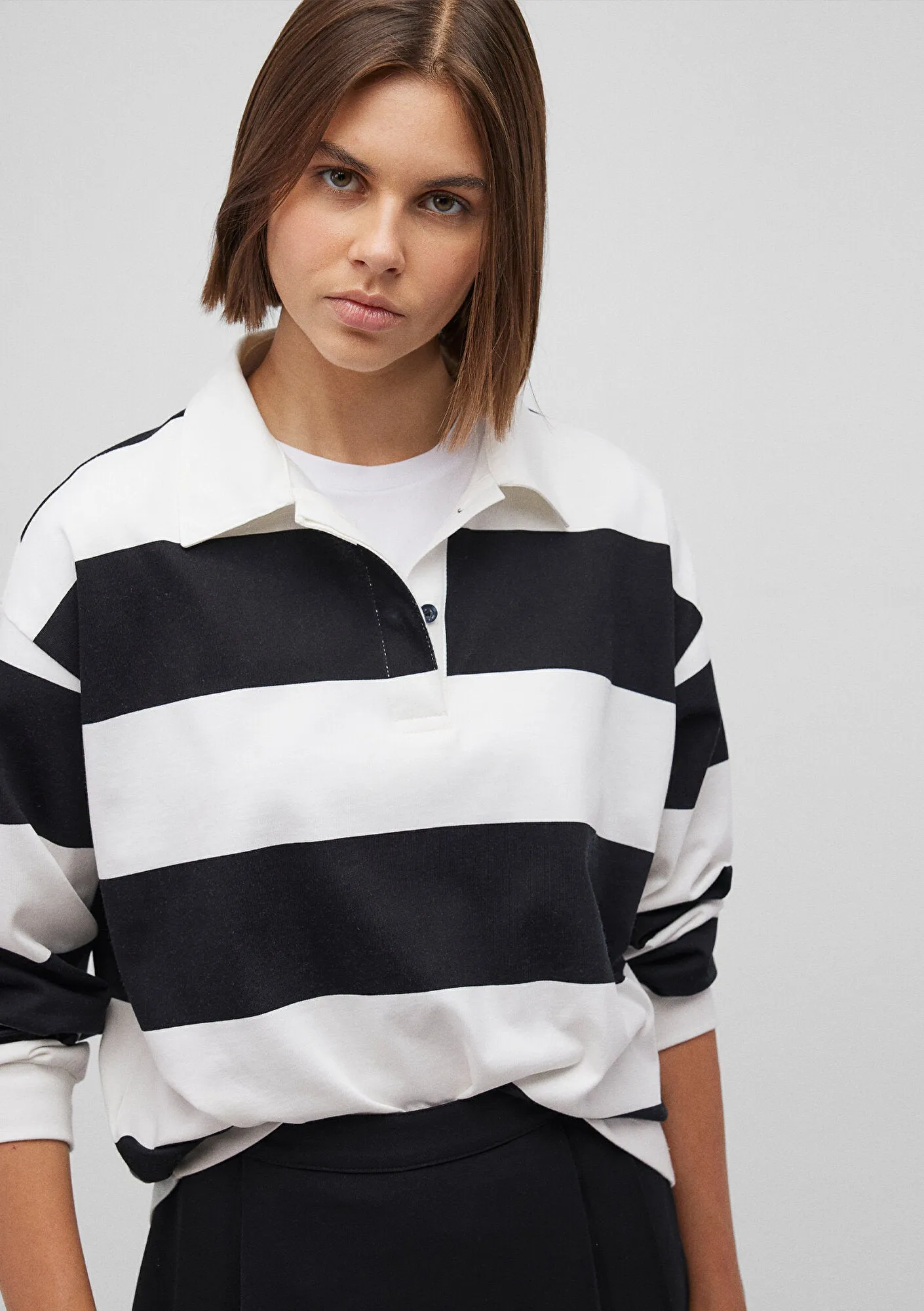 Striped Polo T-Shirt