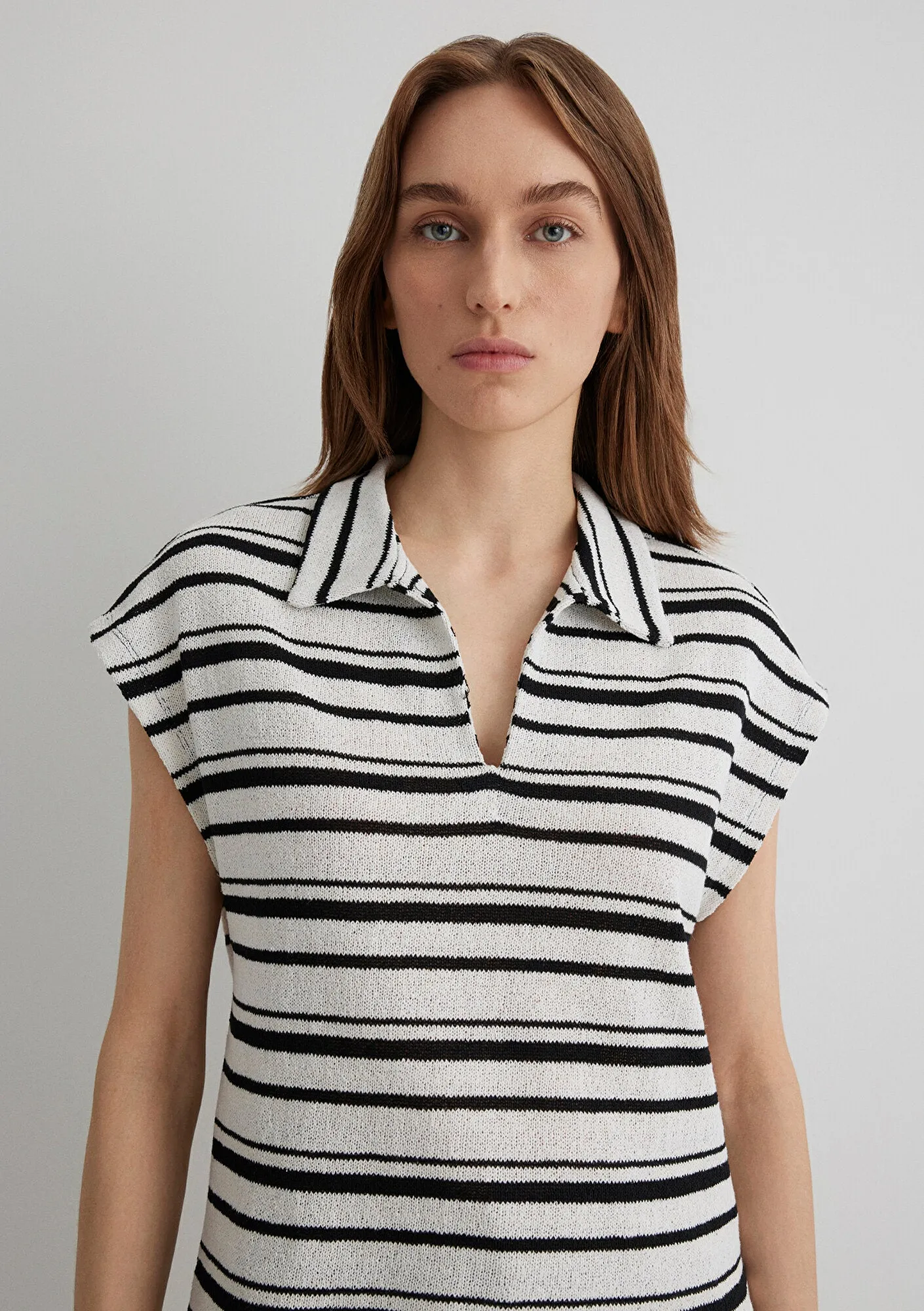 Striped Polo T-Shirt