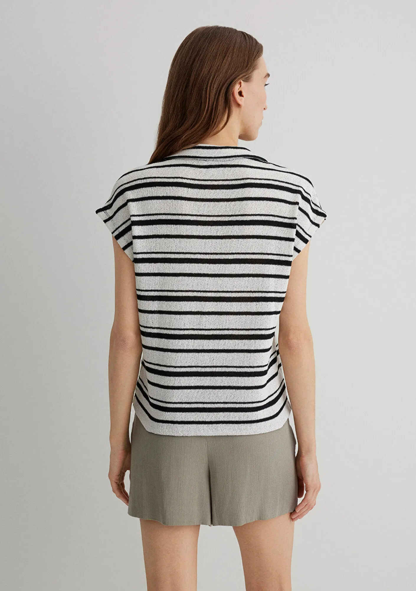 Striped Polo T-Shirt