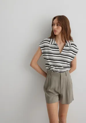 Striped Polo T-Shirt