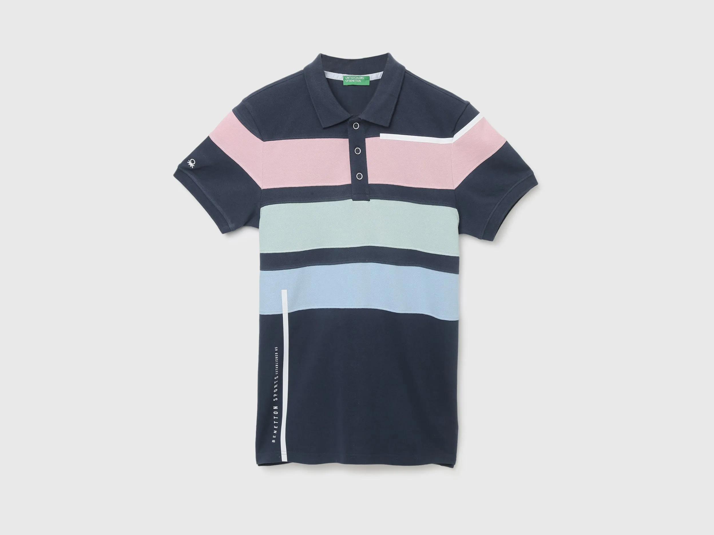 Striped Polo T-Shirt