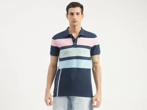Striped Polo T-Shirt