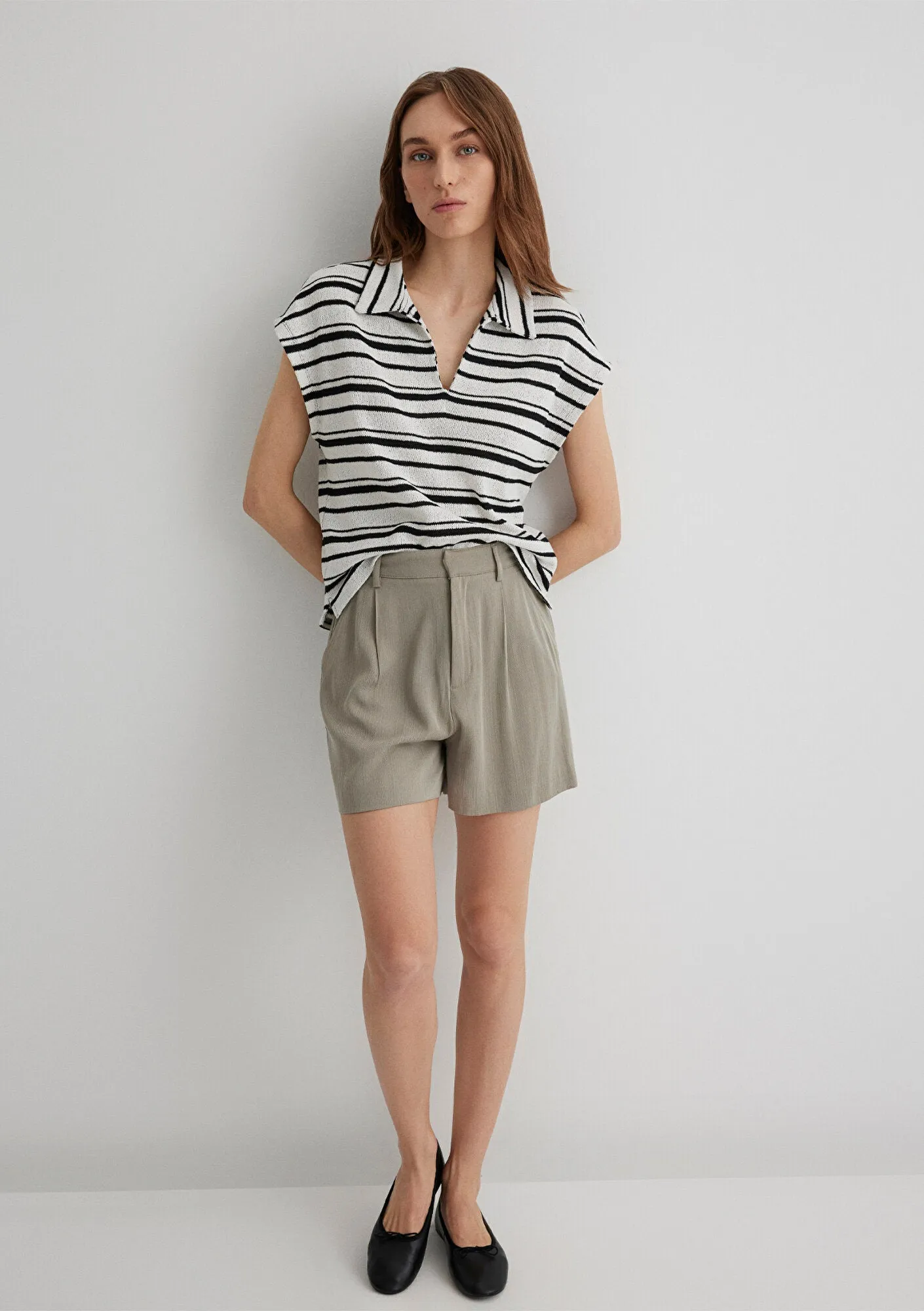 Striped Polo T-Shirt