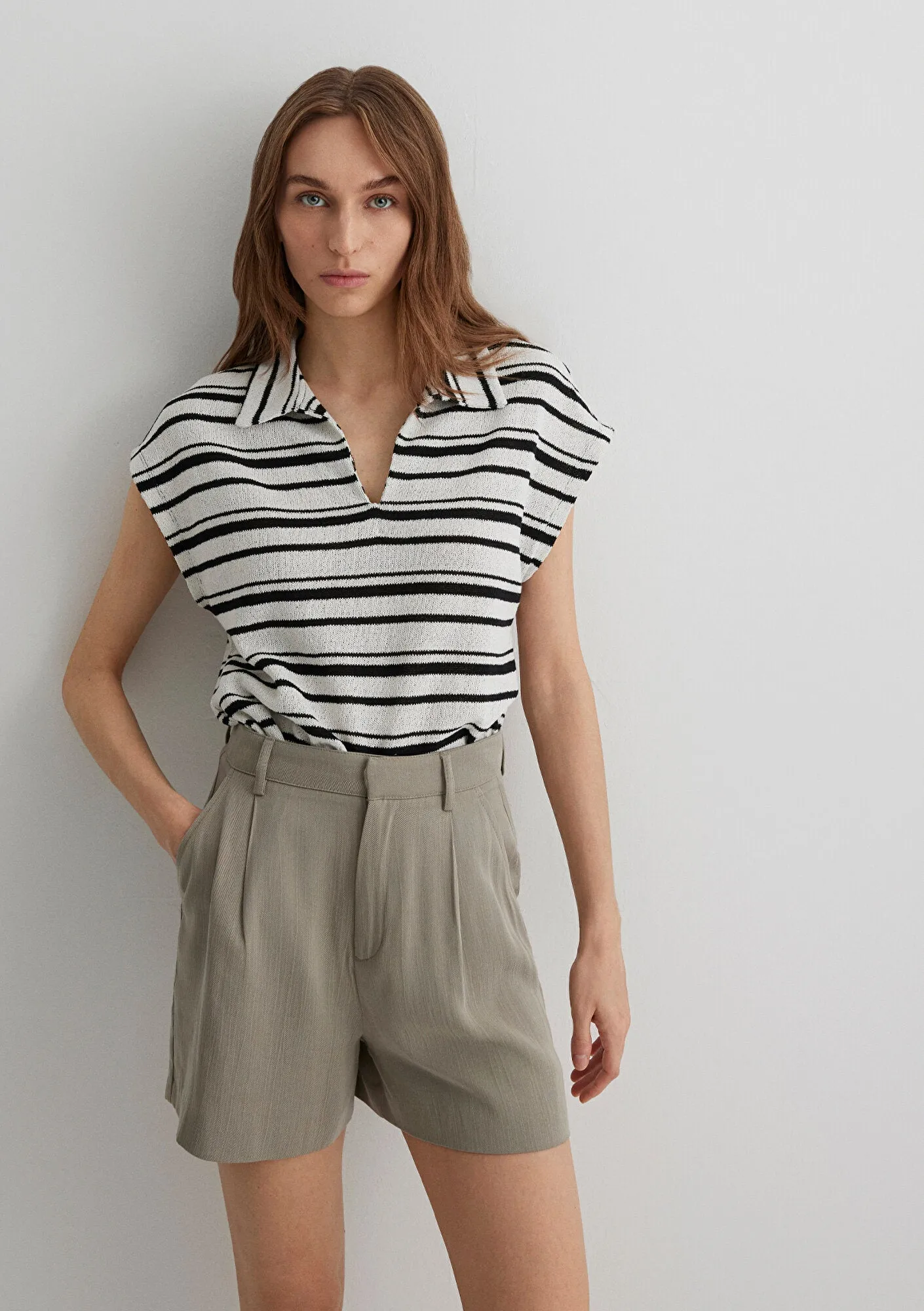 Striped Polo T-Shirt