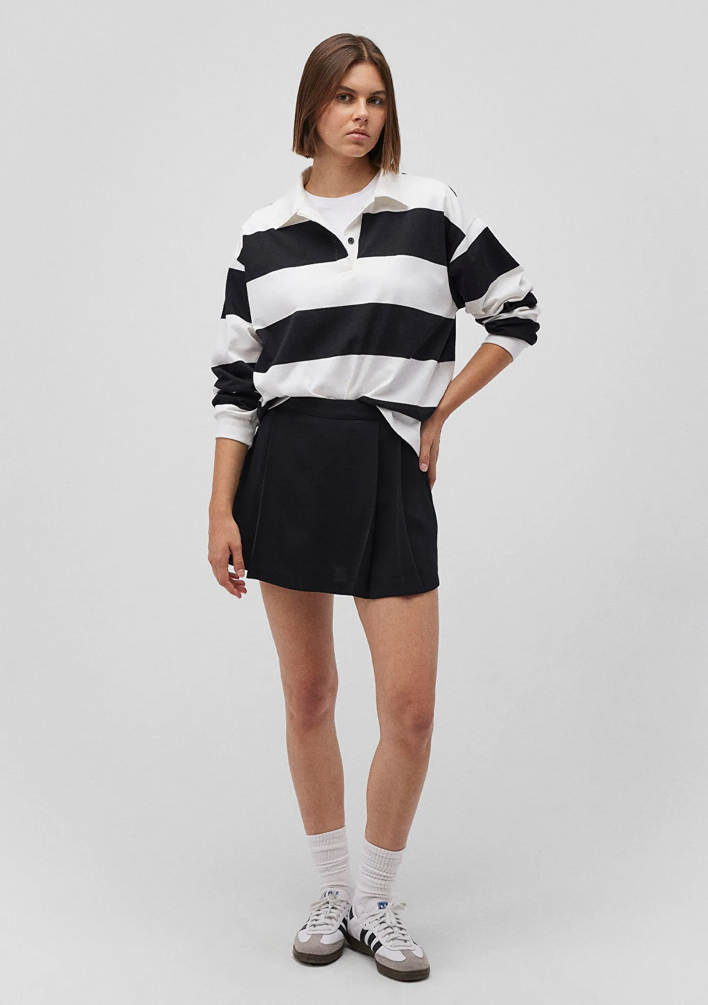 Striped Polo T-Shirt