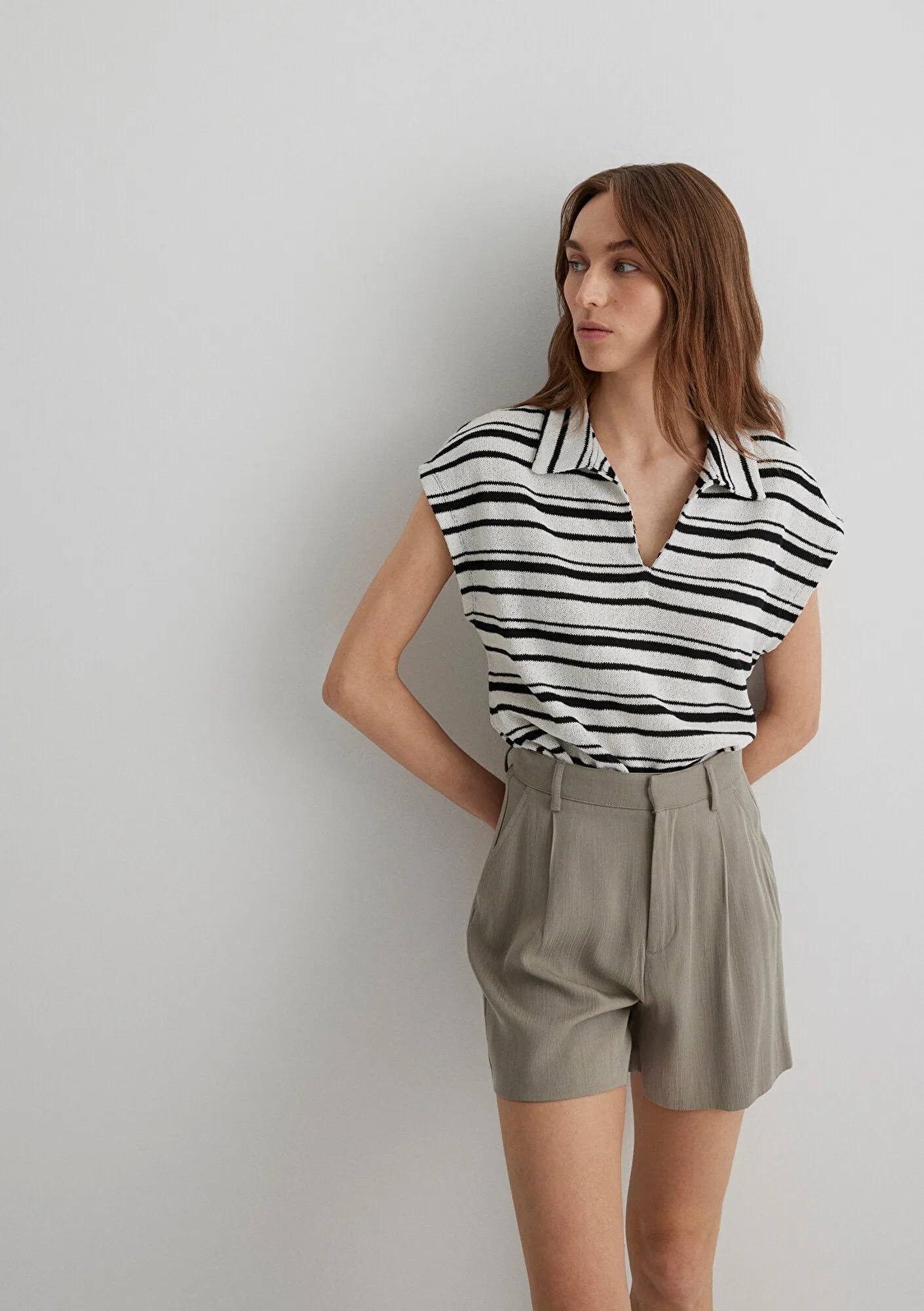 Striped Polo T-Shirt