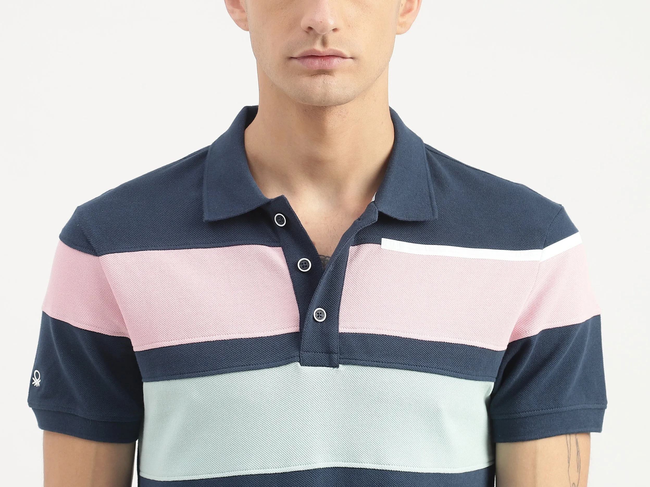 Striped Polo T-Shirt
