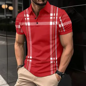 striped polo