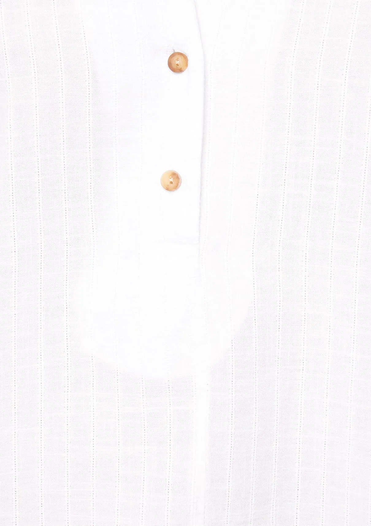 Striped White Blouse