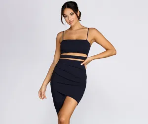 Sultry Styles Stylish Mini Dress