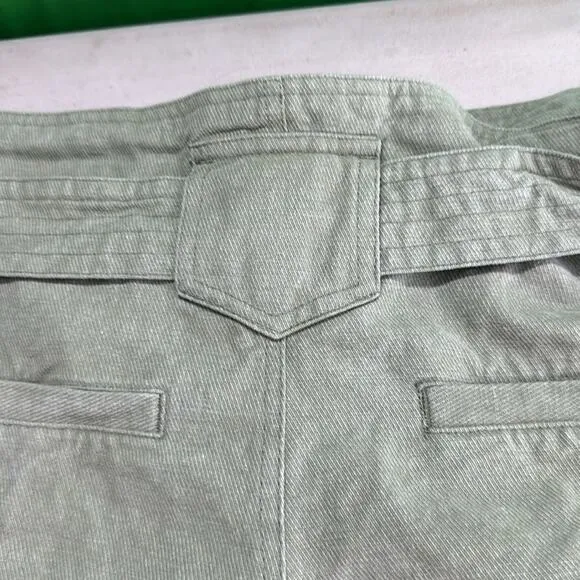 SUNCOO Paris Paperbag shorts Brett | green T1 Size Small 26”-28” 4/6