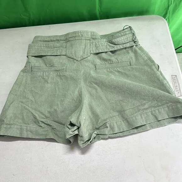 SUNCOO Paris Paperbag shorts Brett | green T1 Size Small 26”-28” 4/6