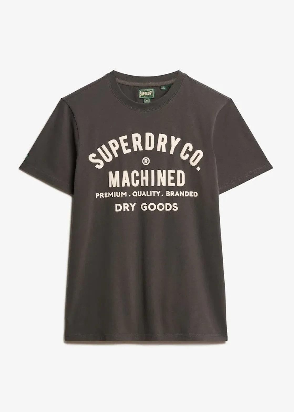 SUPERDRY Machined Goods Workwear Tee - Vintage Black