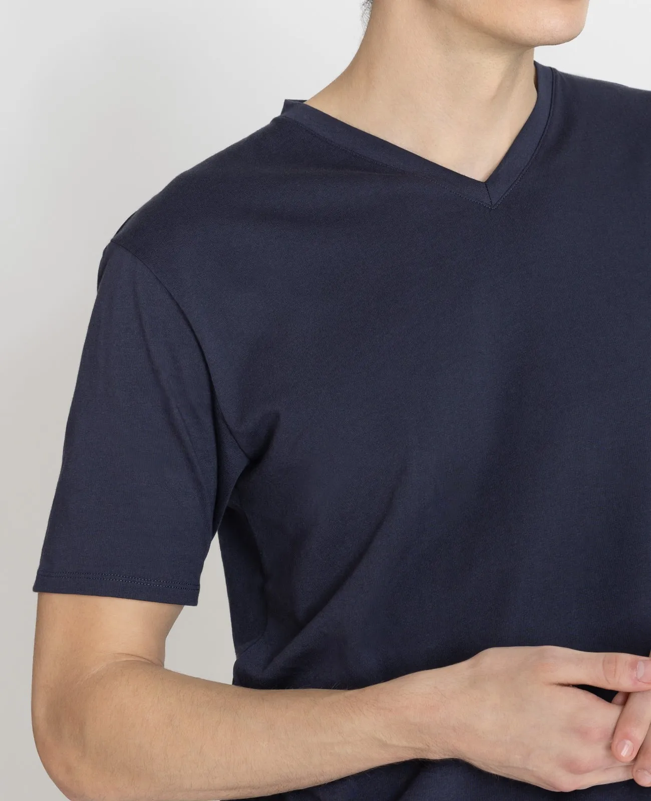 Supima V Neck Tee