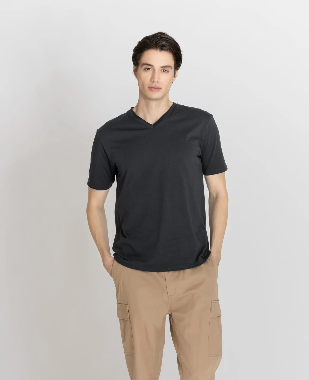 Supima V Neck Tee