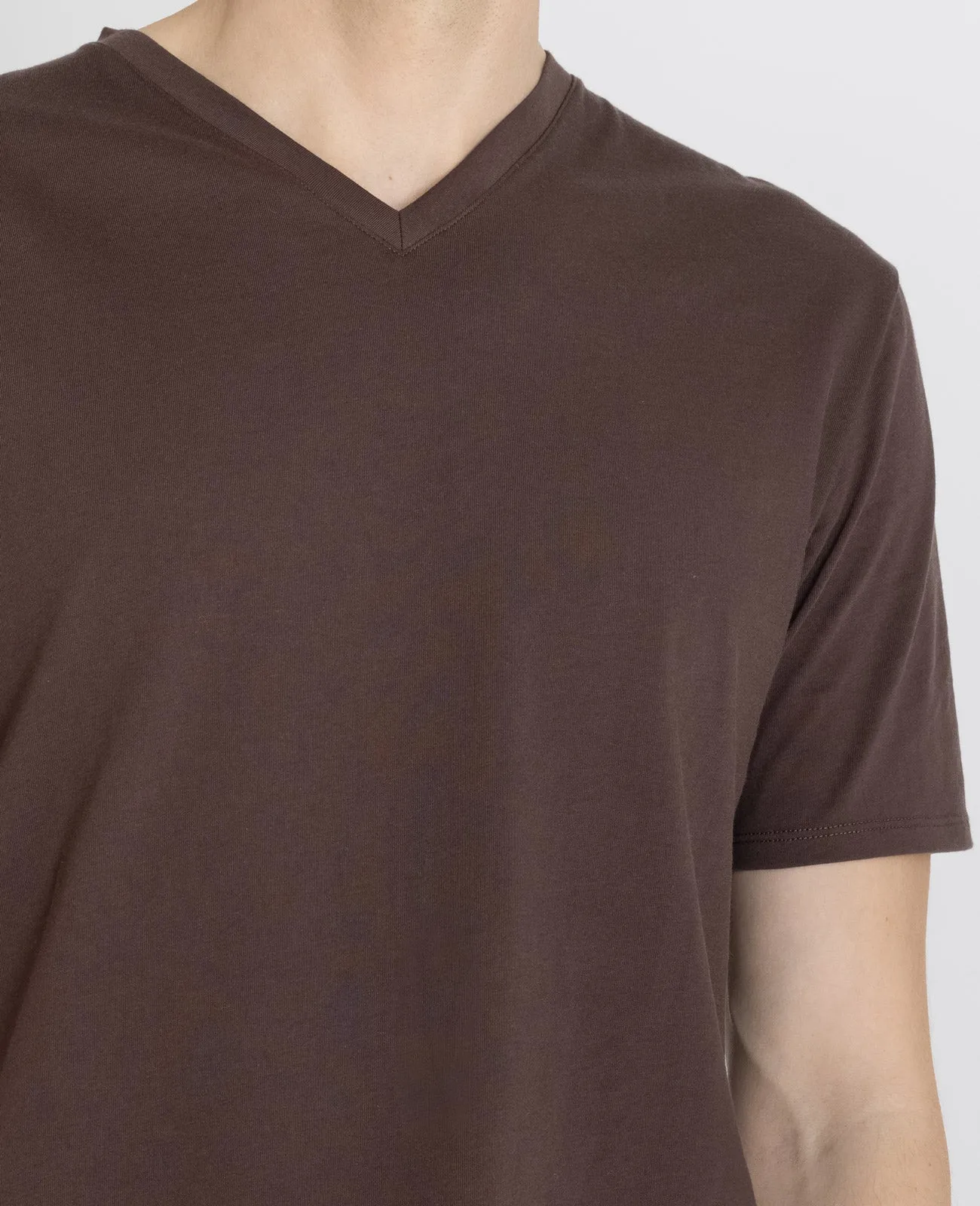 Supima V Neck Tee