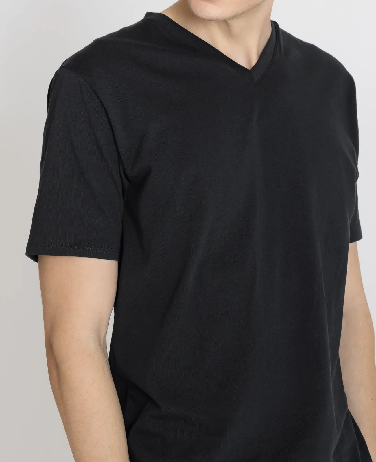 Supima V Neck Tee
