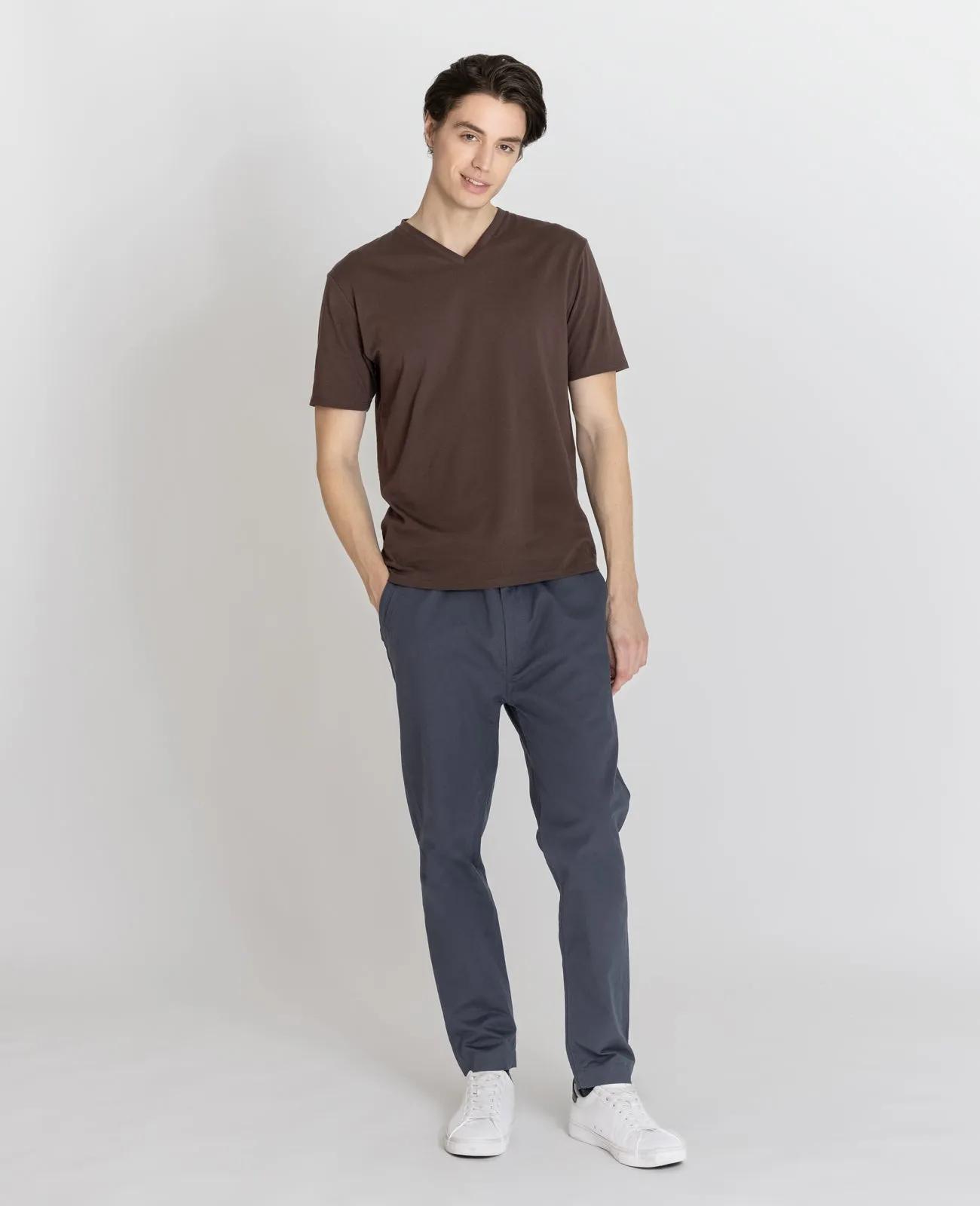 Supima V Neck Tee
