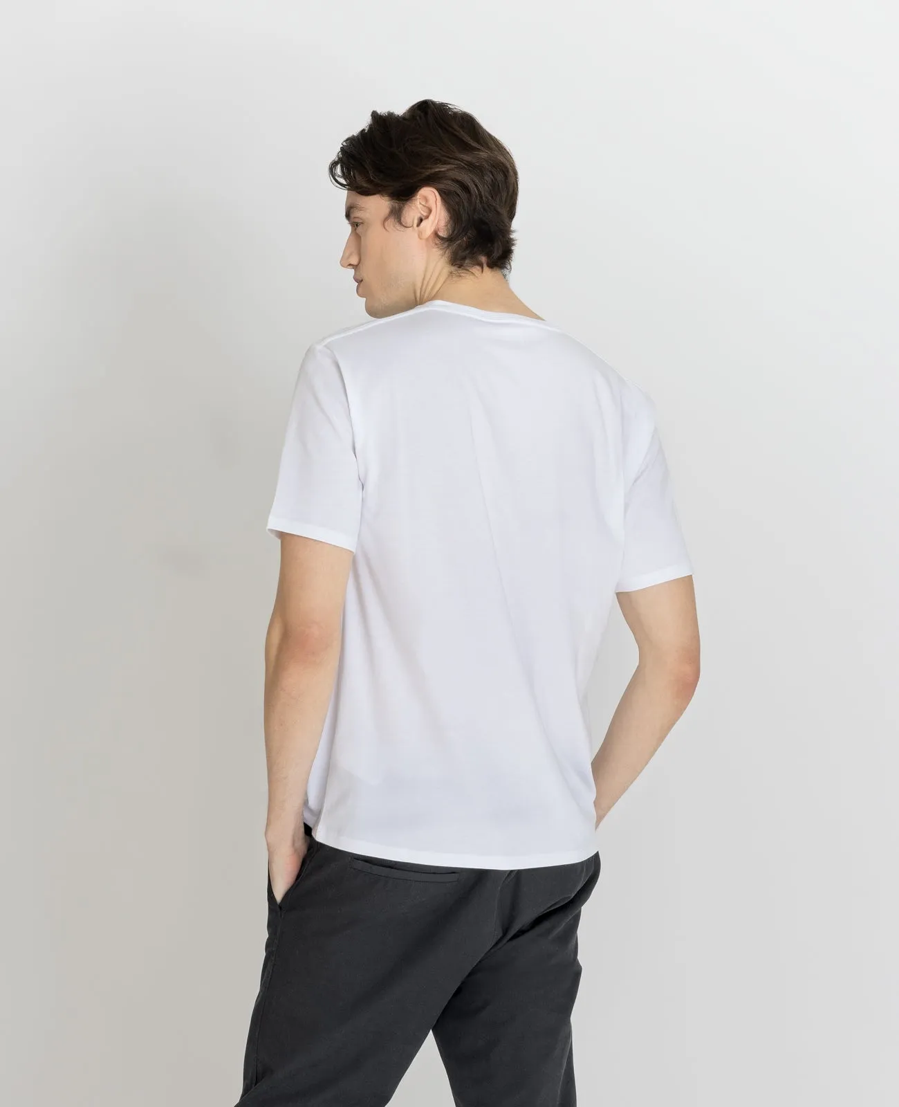 Supima V Neck Tee