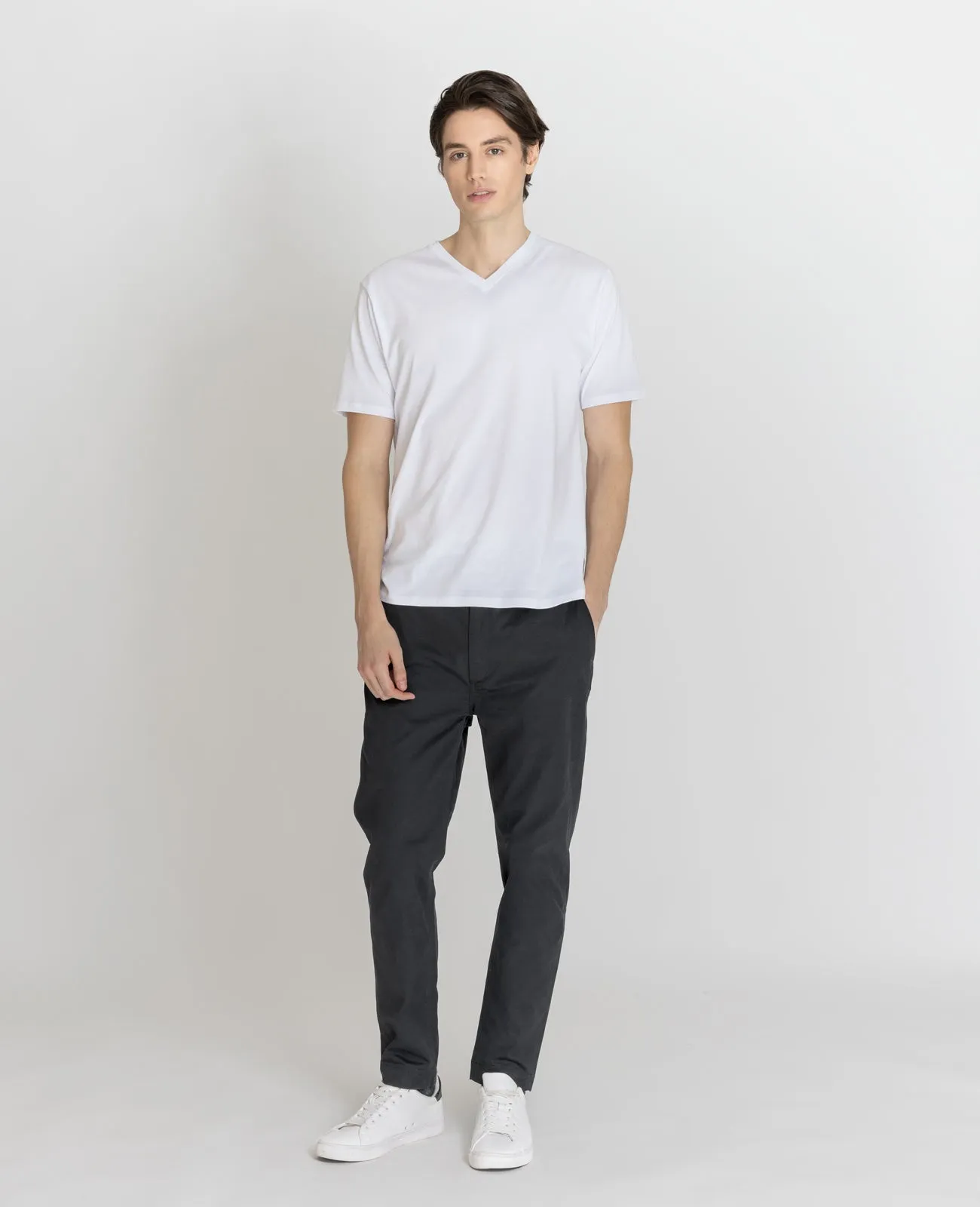Supima V Neck Tee