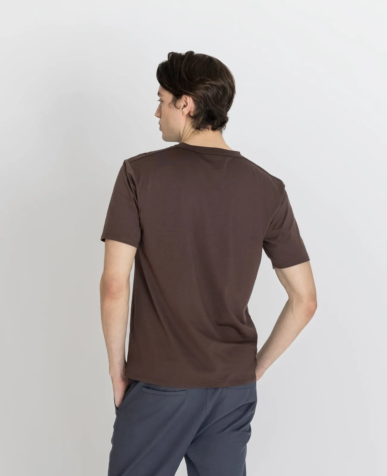 Supima V Neck Tee