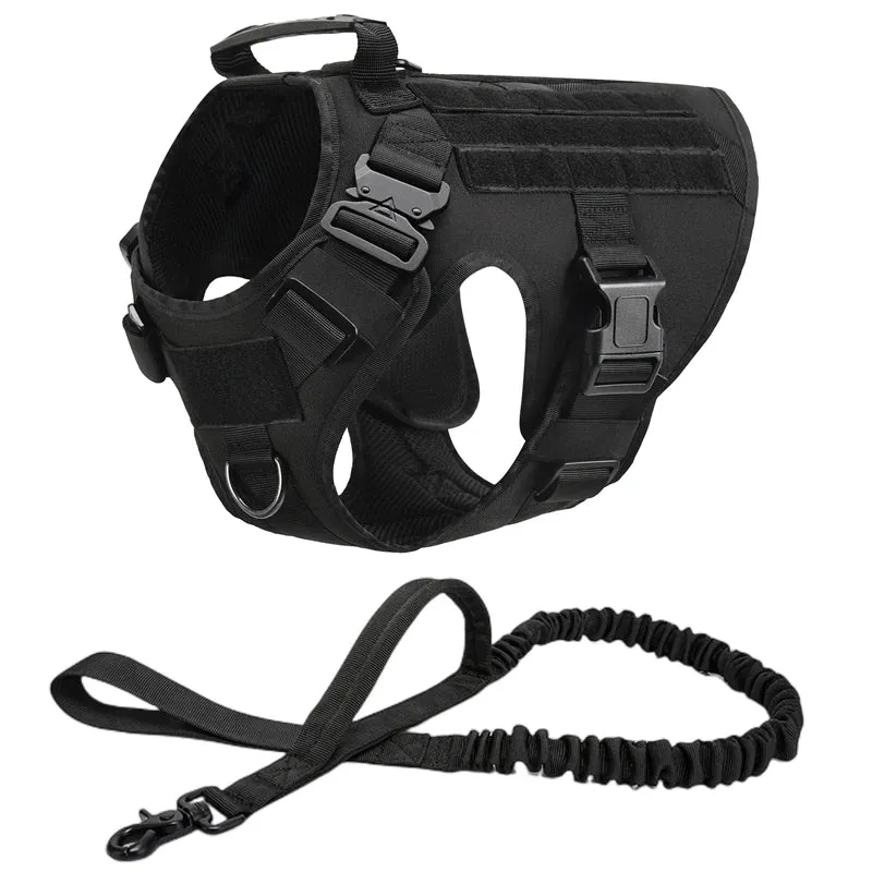Tactical Military Dog Vest Leash