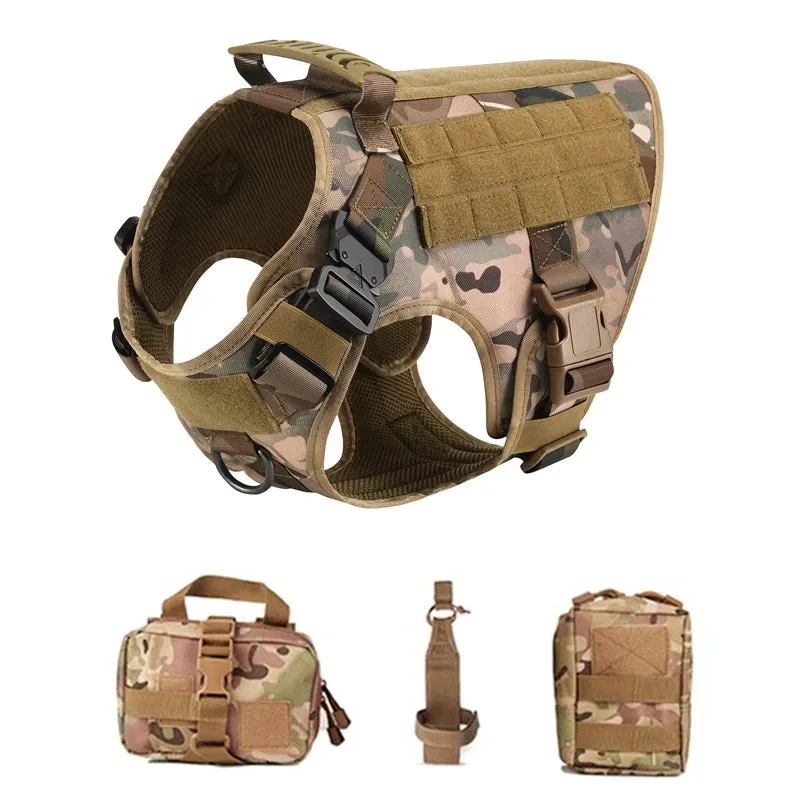 Tactical Military Dog Vest Leash