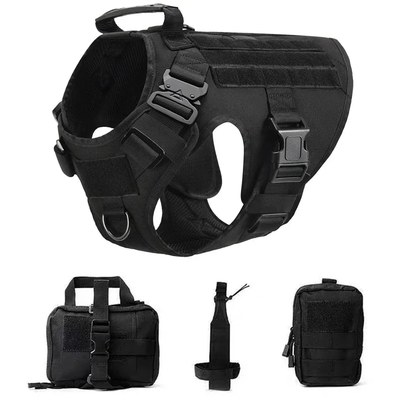 Tactical Military Dog Vest Leash