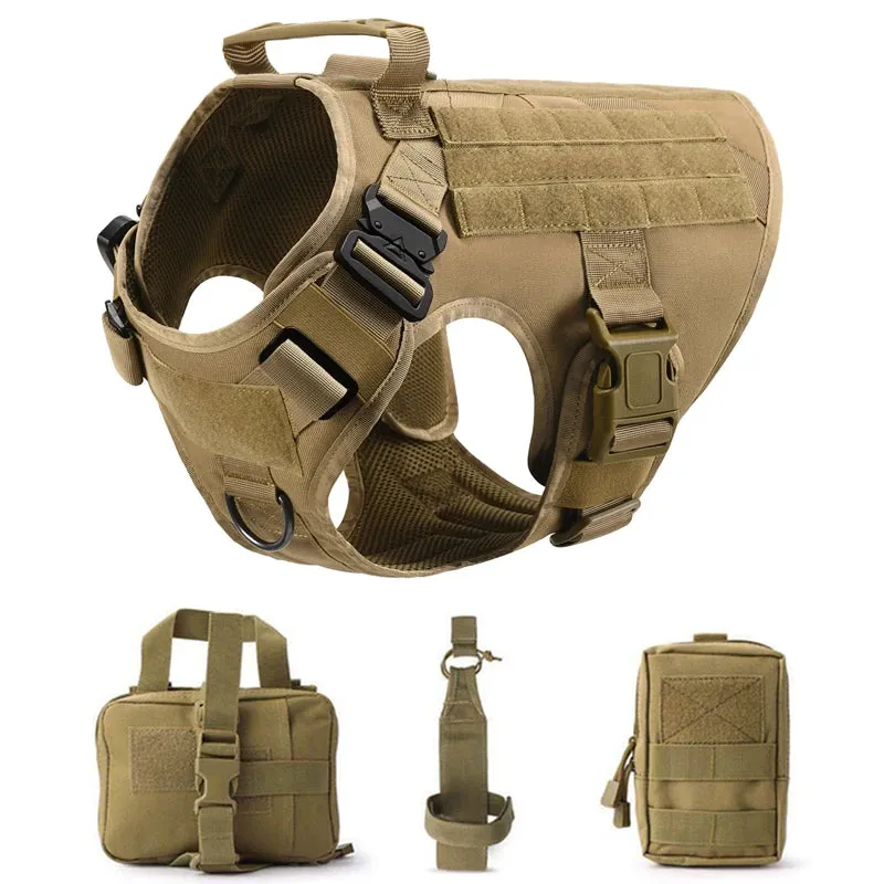Tactical Military Dog Vest Leash