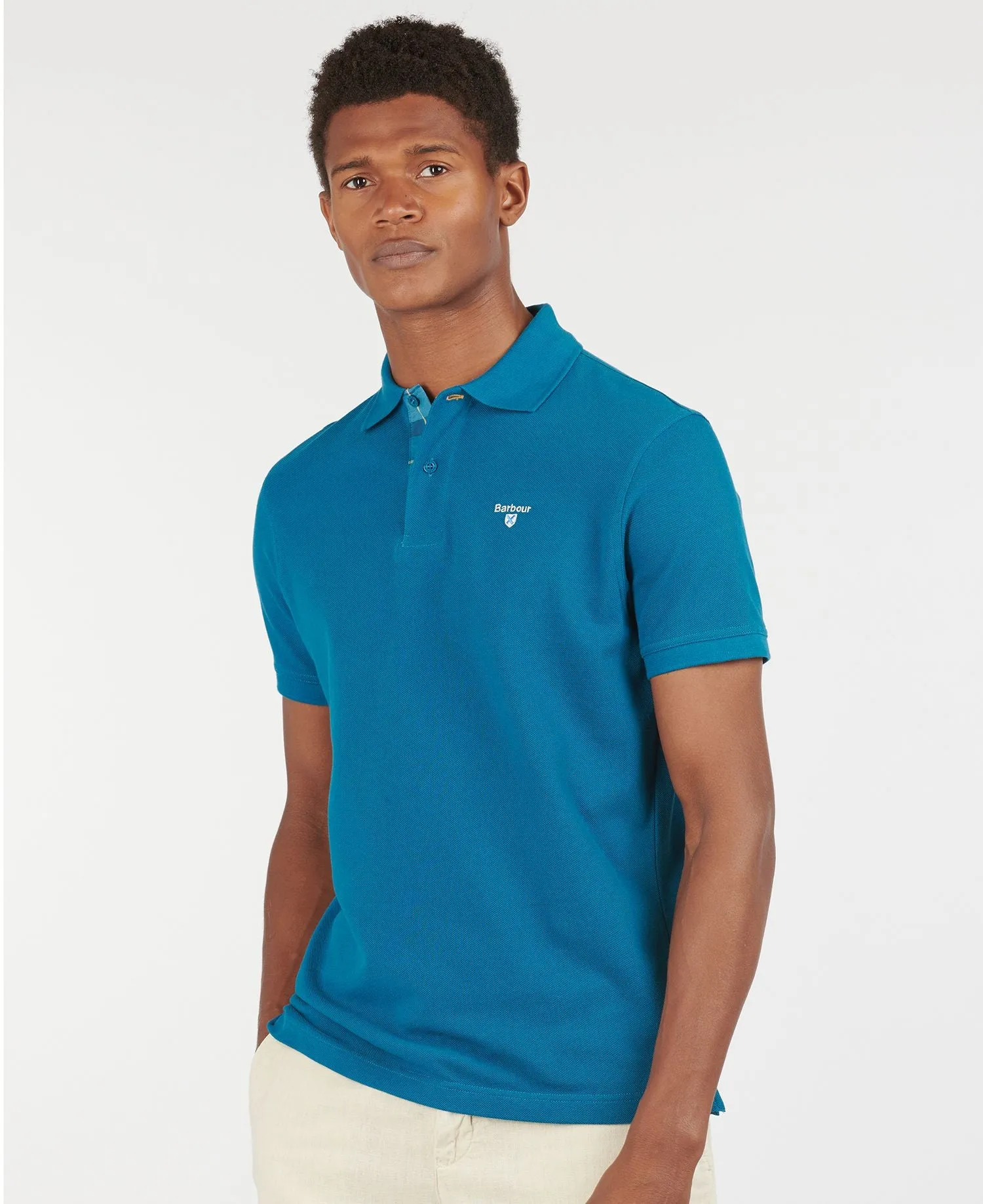 Tartan Pique Polo in Lyon