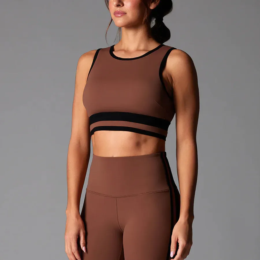 TAVI Agility Bra - Clove Ebony