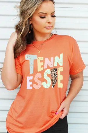 Tennessee Bolt Pastel Unisex Blend Tee