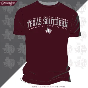 Texas Southern | Educated Maroon Unisex Tees (**)