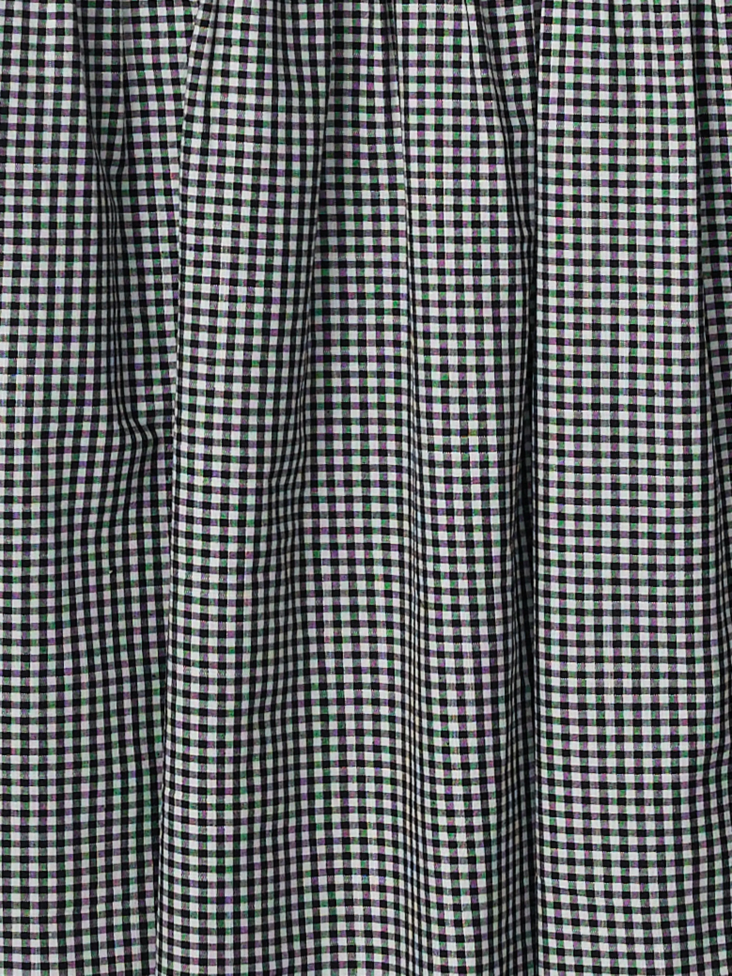 The Ceyda Dress | Tiered Gingham Midi Dress