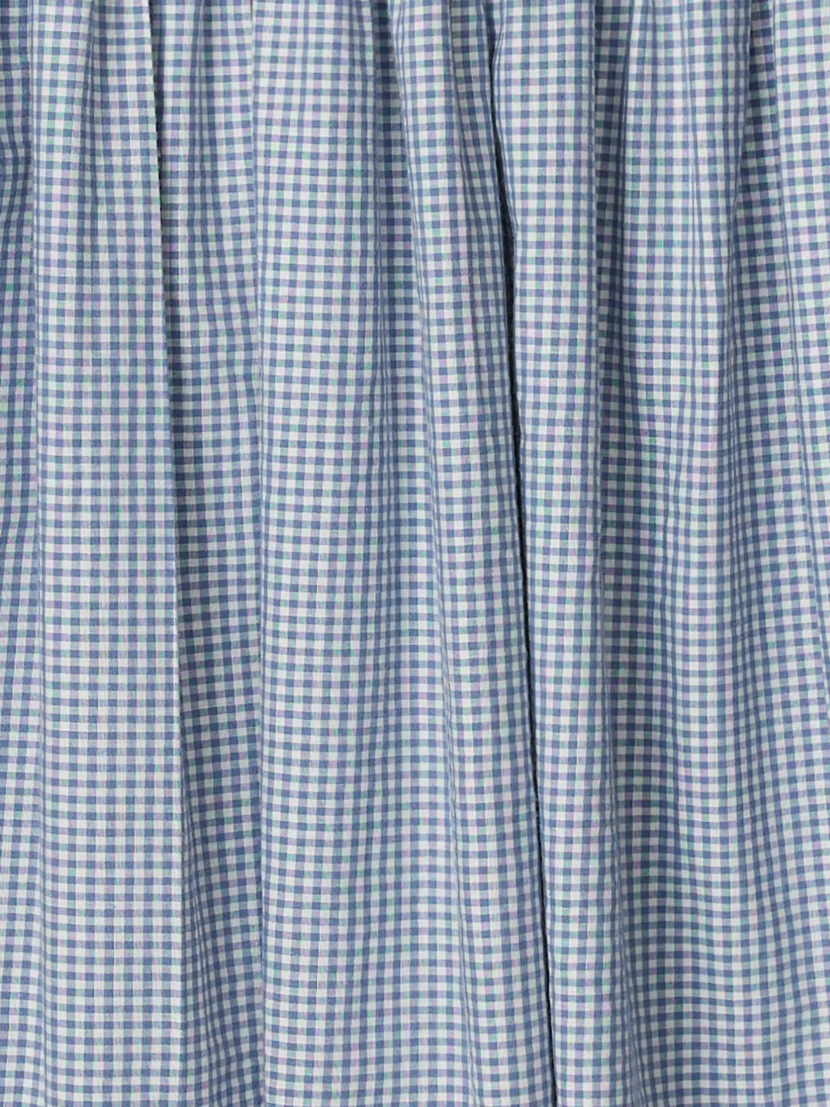 The Ceyda Dress | Tiered Gingham Midi Dress