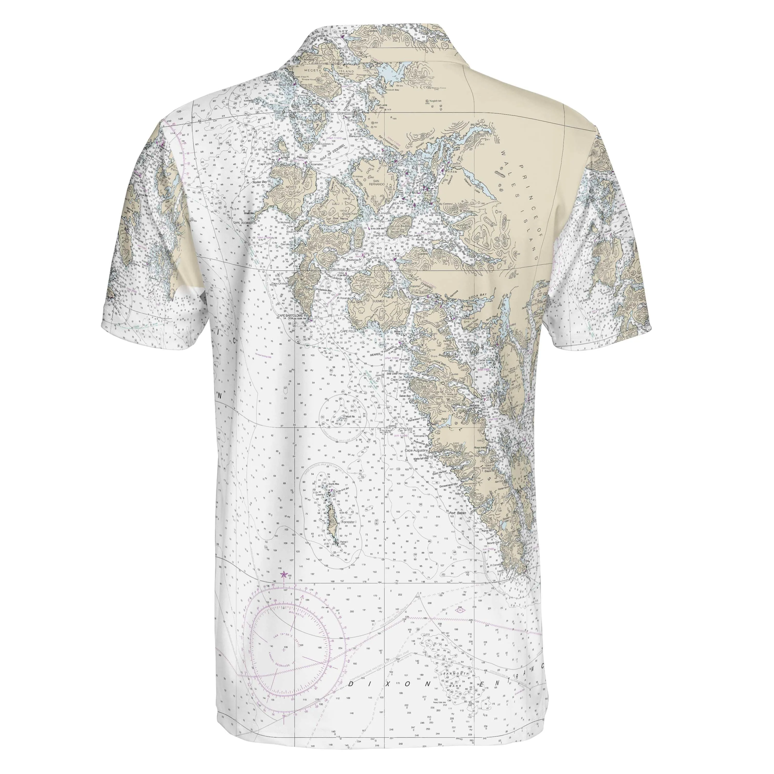 The Gulf of Esquibel to Dixon Entrance Polo Shirt