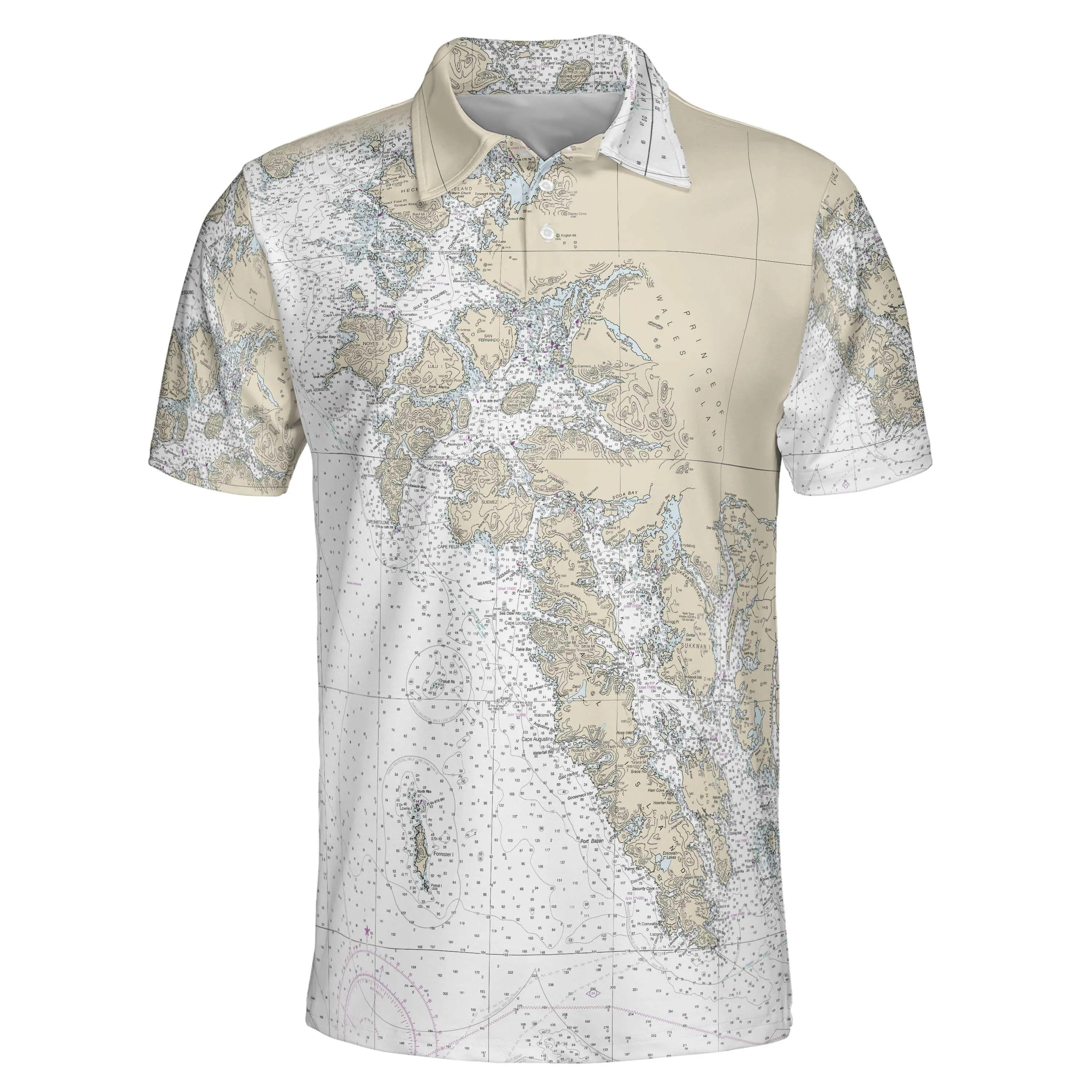 The Gulf of Esquibel to Dixon Entrance Polo Shirt