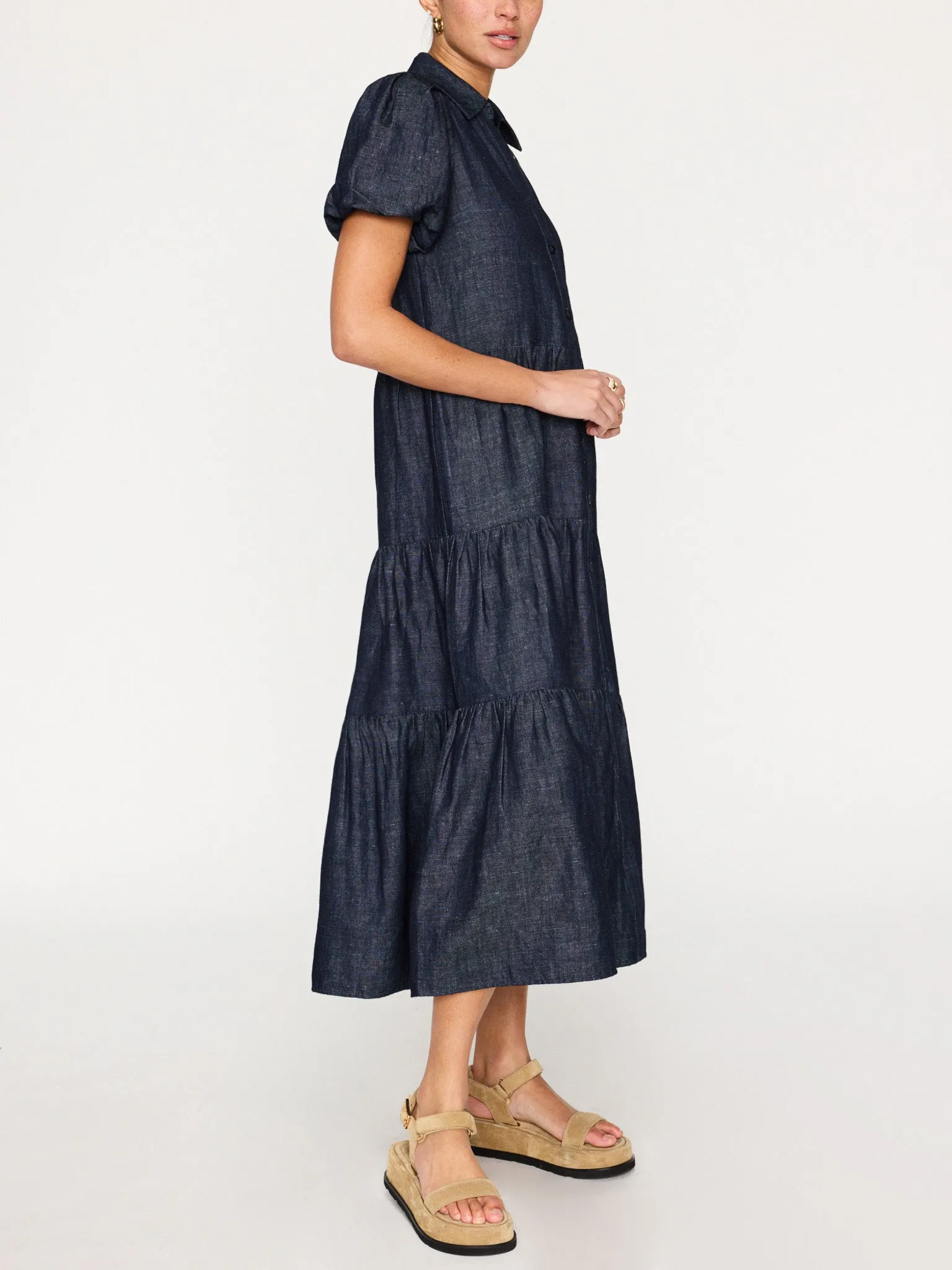The Havana Indigo Dress