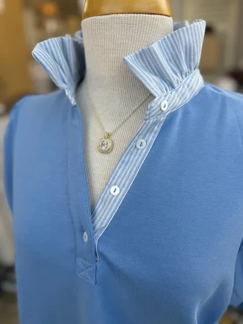 The Pretty Little Polo - Sky Blue