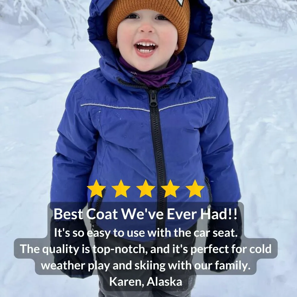 The Road Coat Arctic - Royal Blue