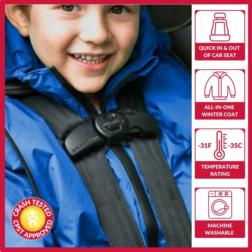 The Road Coat Arctic - Royal Blue
